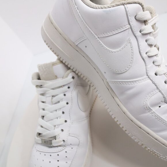 Nike Air Force 1 Low (GS) White 314192-117 size 4 Y - Picture 7 of 10